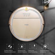 Haier Robot Vacuum Cleaner Floor Cleaner with Self Charging and Wet Mop with Remote Control Blue N11