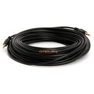 Cmple - Stereo Audio Patch Cable Male to Male 3.5mm - 100 FT N7