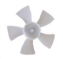 PACKARD A61501 Plastic Fan Blade 5 In. Diameter 5 Blades 3/16 In. Shaft Cw-631514