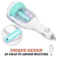 IPUIS Car Air Humidifier with USB Changer Port Aromatherapy Essential Oil Aroma Diffuser Air Purify Car charger... N7