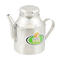 Stainless Steel Capacity Tea Pot Water Kettle Silver Tone