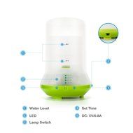 Humidifier, Hard Crafts Personal Humidifier - 80 ml Portable Cool Mist Humidifier with Aroma Diffuser with LED... N7