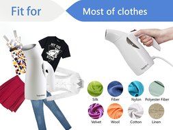 Tepoinn Home and Travel Garment Steamer, Global Voltage, 400W Lightweight Portable Handheld Mini, Ultra Fast Heat-up... N14