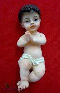 Baby Jesus small Nativity Figurine Holy Land Detailed Doll Jerusalem