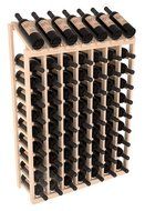 Wine Racks America Ponderosa Pine 7 Column 10 Row Display Top Kit. 13 Stains to Choose From!