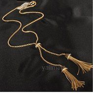 Vintage Women Choker Chunky Statement Gold Long Necklace Chain Pendant Jewelry N3