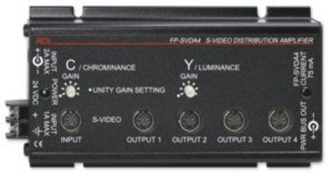 Radio Design Labs FP-SVDA4 S-Video Distribution Amplifier - 1x4