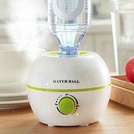 Water Ball Mini Noiseless Ultrasonic Humidifier GREEN - Free Voltage 100~240V Comes with EU Standard Plug - 1...