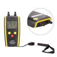 Alloet New Digital Accurate Moisture Temperature Meter Humidity Tester Detector Detection with LCD for Timber... N2