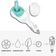 IPUIS Car Air Humidifier with USB Changer Port Aromatherapy Essential Oil Aroma Diffuser Air Purify Car charger... N12