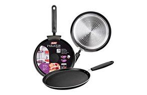 crepe pancake pan for INDUCTION and all other hobs too 28 cm