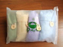 OMyTea&reg; 100% Organic Natural Air Purifying Bamboo Charcoal Deodorizer Bag - Most Effective Odor Remove - Portable... N9