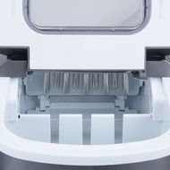 Della Portable Ice Maker Easy-Touch Buttons Digital 2 Selectable Cube Sizes - Up To 26 LBS of Ice Daily N6