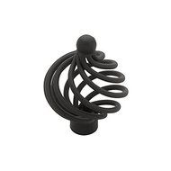 Liberty PN9012-FB-C 40mm Large Wire Swirl Cabinet Hardware Knob with Ball Top by Liberty