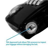 HT Luggage Locks Combination Password Locks Padlocks TSA Approved 3-Digit 4-Pack (Four Color) N17