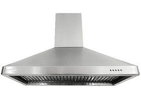 XtremeAir UL02-W36 Wall Mount Range Hood with 900 CFM Baffle Filters/Grease Drain Tunnel, 36" N2