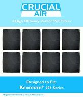 8-Pack High Efficiency Kenmore 295 Series Carbon Pre-Filter