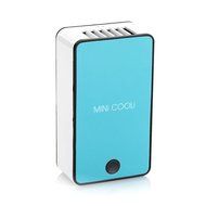 O-Best Batteries/USB Powered Portable Mini Air Conditioning Fan Chargeable Hand-held No Leaf Fan Air Conditioner... N12