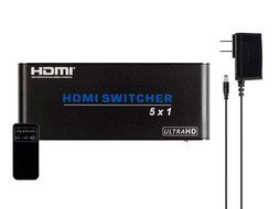 Monoprice Blackbird 4K Pro 5x1 HDMI Switch with HDCP 2.2 Support N4