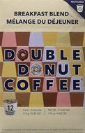 Double Donut Breakfast Blend Coffee, in Recyclable Single Serve Cups for Keurig K-Cup Brewers, 24 Count N7