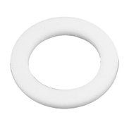 Water &amp; Wood 19/32" x 1 1/10" x 5/64" Flat PTFE Gasket Washer White N2
