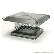 8'' x 8'' Gelco Stainless Steel Chimney Cap - 13301 N2
