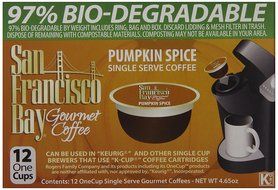 San Francisco Bay OneCup Capsules, Pumpkin Spice - 72 Count (6 Boxes of 12) N5