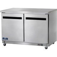 Arctic Air AUC48F 48 Undercounter Freezer 2 Door Stainless Exterior