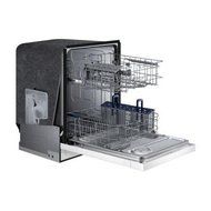 24 in. Front Control Dishwasher in White with Stainless Steel Tub N2