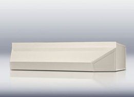 24" Wide Shell Hood in Bisque