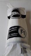 2-PACK of F1 HEPA Filters for DIRT DEVIL vacuums. WASHABLE and REUSABLE. By Green Label.