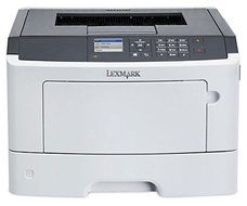 Lexmark MS510DN Laser Printer - Monochrome - 1200 x 1200 dpi Print - Duplex Print - LCD - Gigabit Ethernet - USB