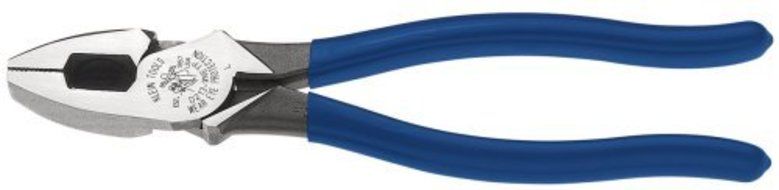 Klein Tools D213-9NETP 9-Inch High Leverage Side Cutting Fish Tape Pulling Plier by Klein Tools