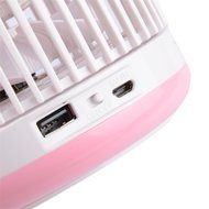 BearsFire&reg; USB Mini Cooling Misting Fan Portable Water Spray Fan Rechargeable Humidifier Personal Fan Desktop... N18