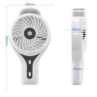 Portable Misting Fan, Silent Handheld USB Mini Fan with Personal Cooling Humidifier for Outdoor Hydrating Water... N10