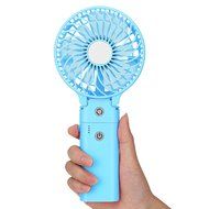 DOIOWN Handheld Portable Table Mini Fan Battery Rechargeable (Blue) N16