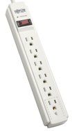 Tripp Lite 6 Outlet Surge Protector Power Strip 6ft Cord 990 Joules Dual USB Charging LIFETIME WARRANTY &amp; $20K... N4