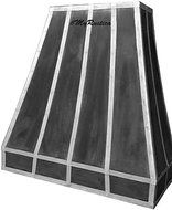 Zinc Venting Hood Wall Mount (dark hammered, 30") N2