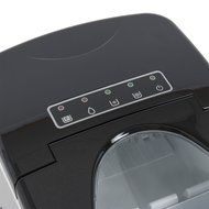 Della Portable Ice Maker, Produces up to 26 lbs. of Ice Daily, 2-Size (Black) N3