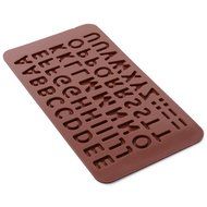 2PK A to Z Letters +Happy Birthday / Numbers /Symbols Mold Chocolate Decorating Silicone Tray (Ships From USA)