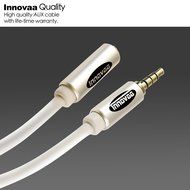 AUX Audio Cable, INNOVAA Universal Stereo Audio Male to Female 3.5mm AUX Cable - 15 Feet N4