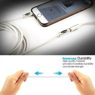 AUX Audio Cable, INNOVAA Universal Stereo Audio Male to Female 3.5mm AUX Cable - 15 Feet N5