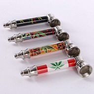 New Metal Pipe Jamaica Rasta Tobacco / Smoking Pipes Mill Smoke Detectors N3