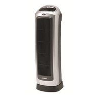 Ceramic 5,118 BTU Portable Electric Tower Heater with Remote Control-Gray; Black N2