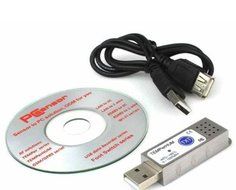 BW PC USB Powered Thermometer Temperature Sensor Data Log- Remote Viewing - Silver N2
