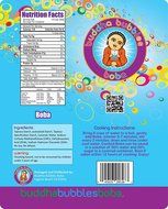 Boba / Black Tapioca Pearls By Buddha Bubbles Boba 1 Pound (16 Ounces) | (453 Grams)