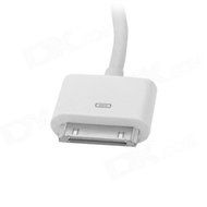 1080P 30 Pin Dock Male to HDMI Male Adapter Cable For iPhone Ipad Itouch- White N2