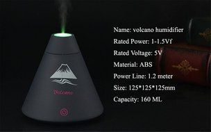 Aromatherapy Essential Oil Diffuser Cool Mist Humidifier with Color LED Ultrasonic Cool-mist Personal Mount Fuji... N2