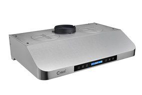 CYBER&reg; Modern Silm Seamless Steel Under Cabinet Range Hood 30" Smoke Sensor N2