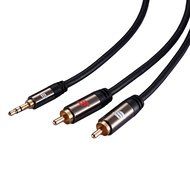 Sinseader 6.6ft 3.5mm to 2RCA Audio Auxiliary Stereo Y Splitter Cable Male to Male input amplifier or receiver... N4